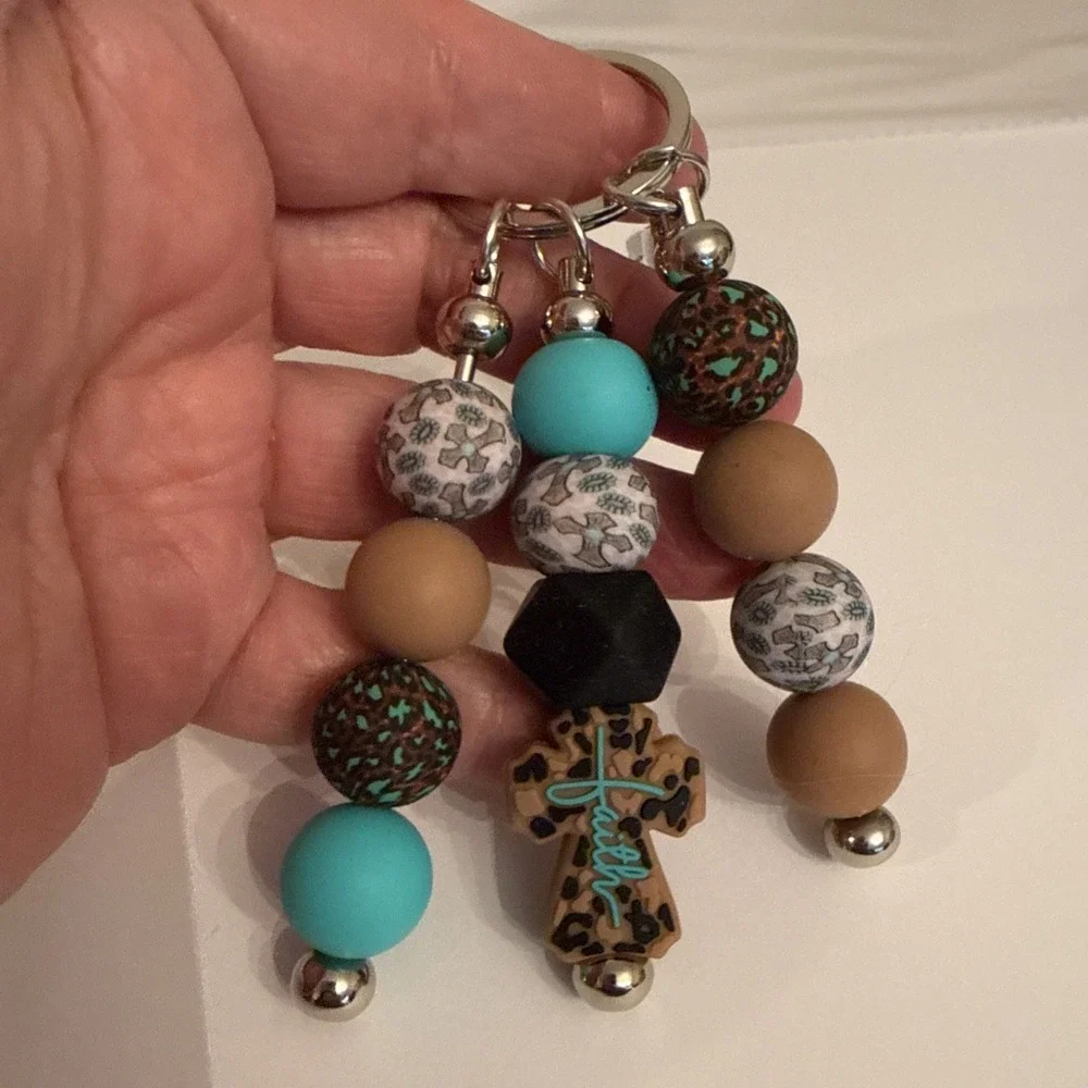 Handmade turquoise faith